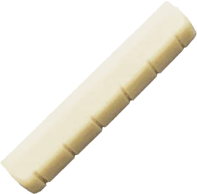 Yellow parts EZ1470 Stratocaster Guitar Bone Head Nut Marque