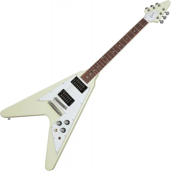 Gibson 70s Flying V - classic white Réduction