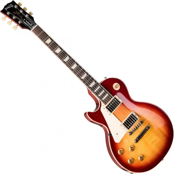 Expédition Rapide Gibson Les Paul Standard ‘50s Gaucher - heritage cherry sunburst