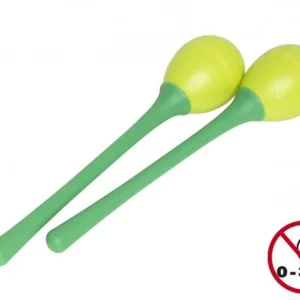 Offre Exclusive Stagg Egg Maracas Long Green