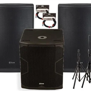 X-tone Pack Xts-12 + Caisson + cables Commande En Gros