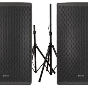 Achetez Aujourd'hui X-tone XTS-15(paire) +XH 6310 Pied Enceinte Paire + Sac