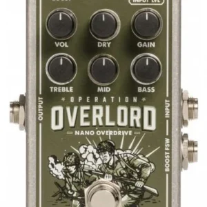 Electro harmonix Nano Operation Overlord Allied Overdrive Achetez Aujourd'hui