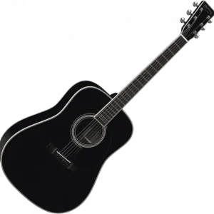 Martin D-35 Johnny Cash Guitar - black Populaire
