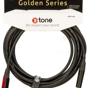 X-tone X3071-6M Instrument Cable Right/Angled 6m Commander Vite