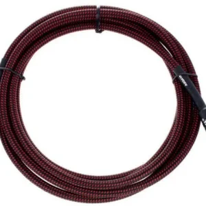 Fender Professional Instrument Cable, Straight/Straight, 10ft - Red Tweed Promotion