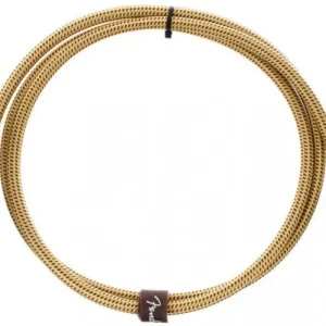 Fender Deluxe Instrument Cable, Straight/Straight, 5ft - Tweed Bon Plan