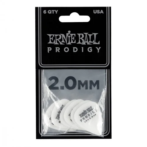 Ernie ball 9202 Prodigy standard Pack de 6 - 2mm Nouveauté