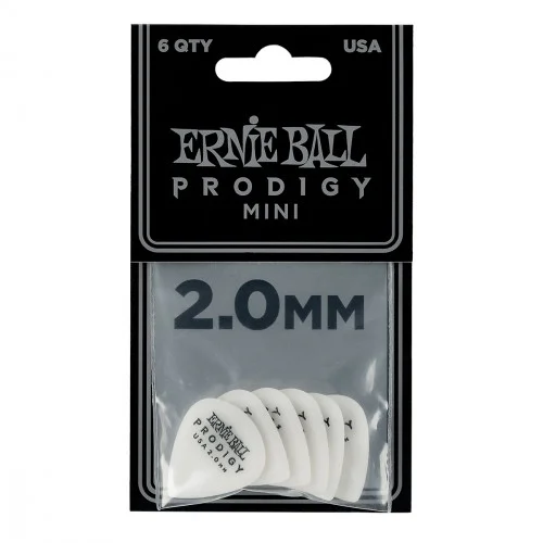 Ernie ball 9203 Prodigy mini Pack de 6 - 2mm Petit Prix