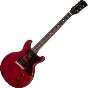 Offre Exclusive Gibson Custom Shop 1958 Les Paul Junior Double Cut Reissue - vos cherry red