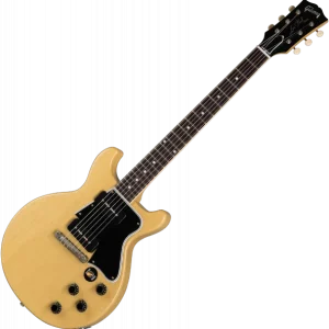 Expédition Rapide Gibson Custom Shop 1960 Les Paul Special Double Cut Reissue - vos tv yellow