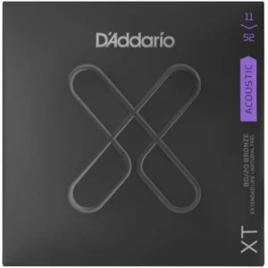 Bon Marché D‘addario XTABR1152 Acoustic Guitar 6-String Set 80/20 Bronze 11-52 - jeu de 6 cordes