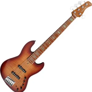 Prix Promo Sire Marcus Miller V10 Swamp Ash 5ST 5-String (2nd Gen) - tobacco sunburst