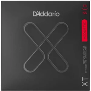 Must-Have D‘addario XTAPB1356 Acoustic Guitar 6-String Set Phosphor Bronze Coated 13-56 - jeu de 6 cordes