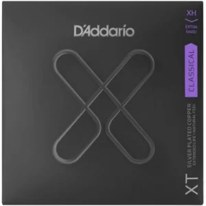 D‘addario XTC44 Classical Guitar 6-String Set Silver Plated Copper 29-47 - jeu de 6 cordes Acheter En Ligne