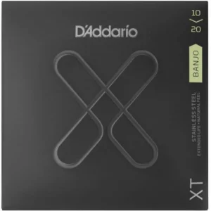 D‘addario XTJ1020 5-String Banjo Stainless Steel 10-20 - jeu de 6 cordes Solde
