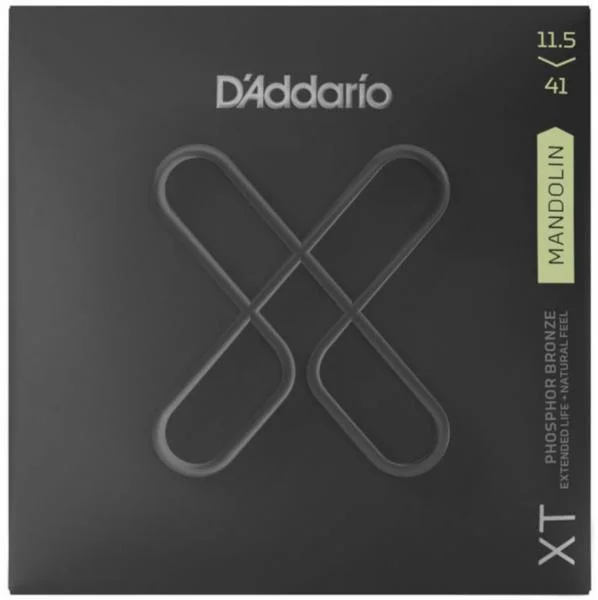 Commande En Gros D‘addario XTM11541 Mandolin Phosphor Bronze 11.5-41 - jeu de 6 cordes