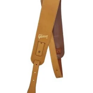 Gibson The Nubuck Guitar Strap - Tan Prix Choc