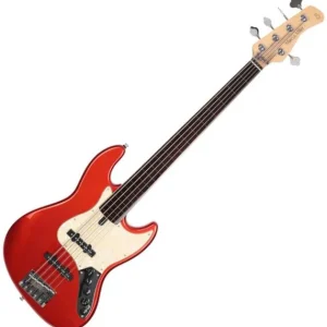 Offre Spéciale Sire Marcus Miller V7 Alder 5ST Fretless 5-String (2nd Gen) - bright metallic red