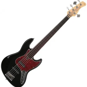 Haute Qualité Sire Marcus Miller V7 Alder 5ST 5-String Fretless (2nd Gen) - black