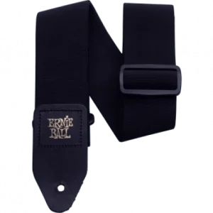 Ernie ball Sangle stretch noir Vente Directe