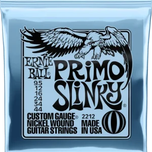 Petit Prix Ernie ball Electric 2212 Primo Slinky 9,5-44 - jeu de 6 cordes