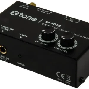X-tone xa 9010 Mini Mixeur 2 Canaux Retour Gratuit