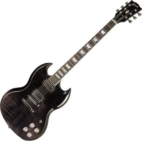 Gibson SG Modern - trans black fade Top Vente