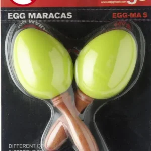 Meilleur Prix Stagg EGG-MA S/GR Paire De Maracas Oeufs En Plastique Vert