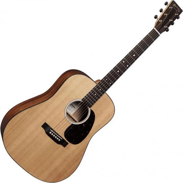 Vente Flash Martin D-10E Sitka Top Road +Bag - natural satin