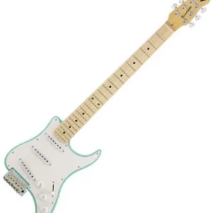 Populaire Traveler guitar Travelcaster Deluxe +Bag - surf green