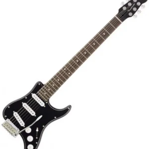 Traveler guitar Travelcaster Deluxe +Bag - black Meilleur Prix