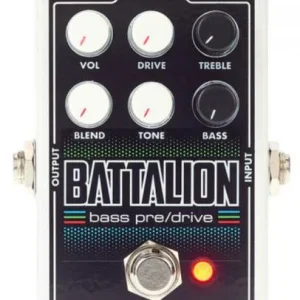 Electro harmonix Nano Battalion Bass Preamp & Overdrive Populaire
