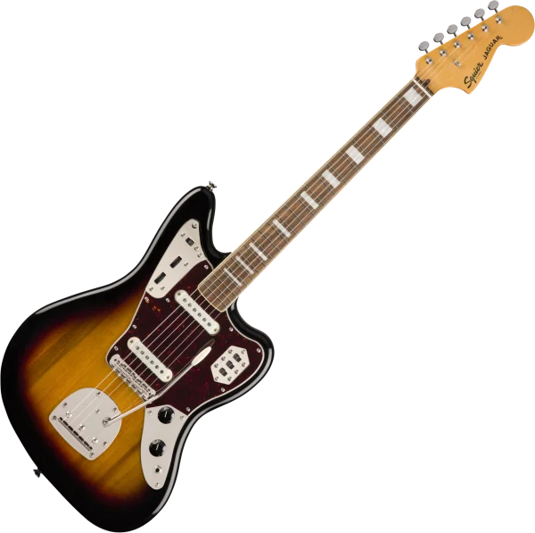 Squier Classic Vibe ‘70s Jaguar (LAU) - 3-color sunburst Achat Immédiat