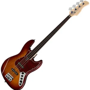 Populaire Sire Marcus Miller V7 Alder 4ST Fretless (2nd Gen) - tobacco sunburst