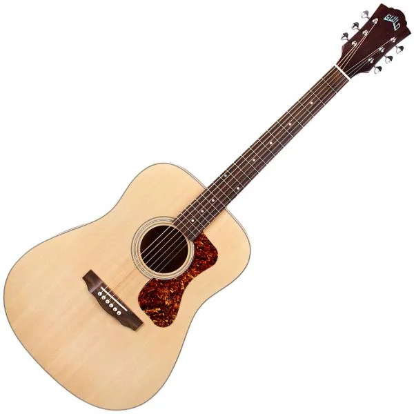 Seulement Aujourd'hui Guild D-240E Flamed Mahogany Ltd - natural