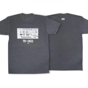 Roland TB-303 Crew T-Shirt Charcoal - S Seulement Aujourd'hui