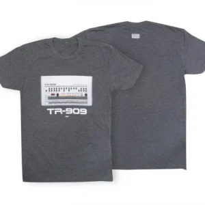 Roland TR-909 Crew T-Shirt Charcoal - XL Réduction