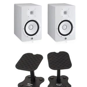 Yamaha HS5 WHITE (la paire) + stands Remise