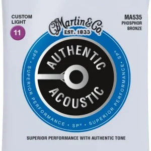 Acheter Direct Martin MA535 6-String Acoustic Guitar Authentic SP 92/8 Phosphor Bronze 11-52 - jeu de 6 cordes