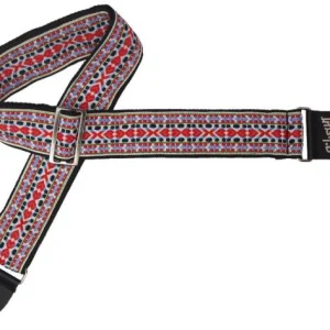Gibson The Retro Red Guitar Strap Produit De Marque