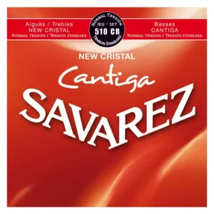 Nouveauté Savarez Acoustic (6) 510CR Cantiga New Cristal - jeu de 6 cordes