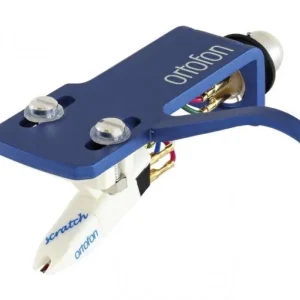 Prix Réduit Ortofon OM Scratch White on Sh-4 Blue