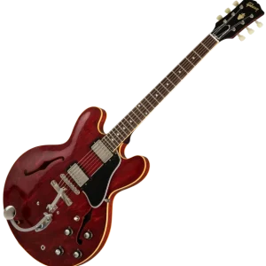Produit De Marque Gibson Custom Shop Jerry Kennedy Pretty Woman 1961 ES-335 Replica Ltd - aged faded cherry