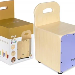 Satisfait Ou Remboursé Stagg EasyGo Cajon enfant Mauve