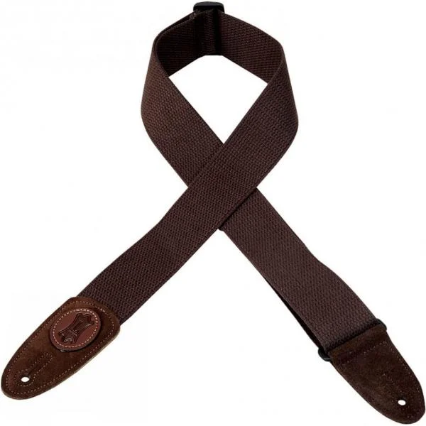 Soldes Levy‘s MSSC8-BRN Cotton Guitar Strap