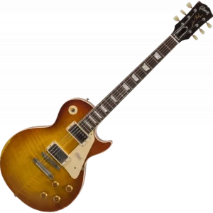 Gibson Custom Shop M2M 1958 Les Paul Standard 88149 - heavy aged kentucky bourbon fade Vente Directe
