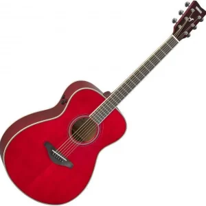 Yamaha FS-TA Transacoustic - ruby red Haute Qualité