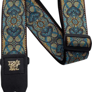 Promotion Ernie ball Jacquard 2-inches Guitar Strap - Imperial Paisley