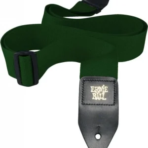 Promotion Ernie ball Polypro Guitar Strap - Forest Green